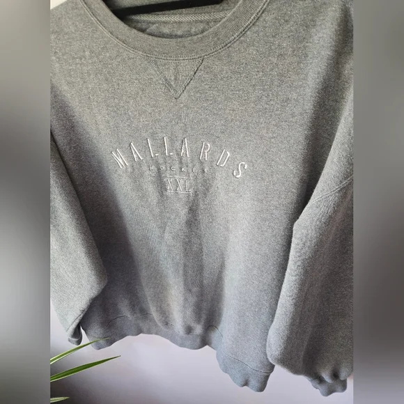 Vintage Gear For Sports Quad City Mallards Hockey Sweatshirt - Gray XXL - Picture 3 of 8